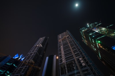 High-rise building low Angle shots
